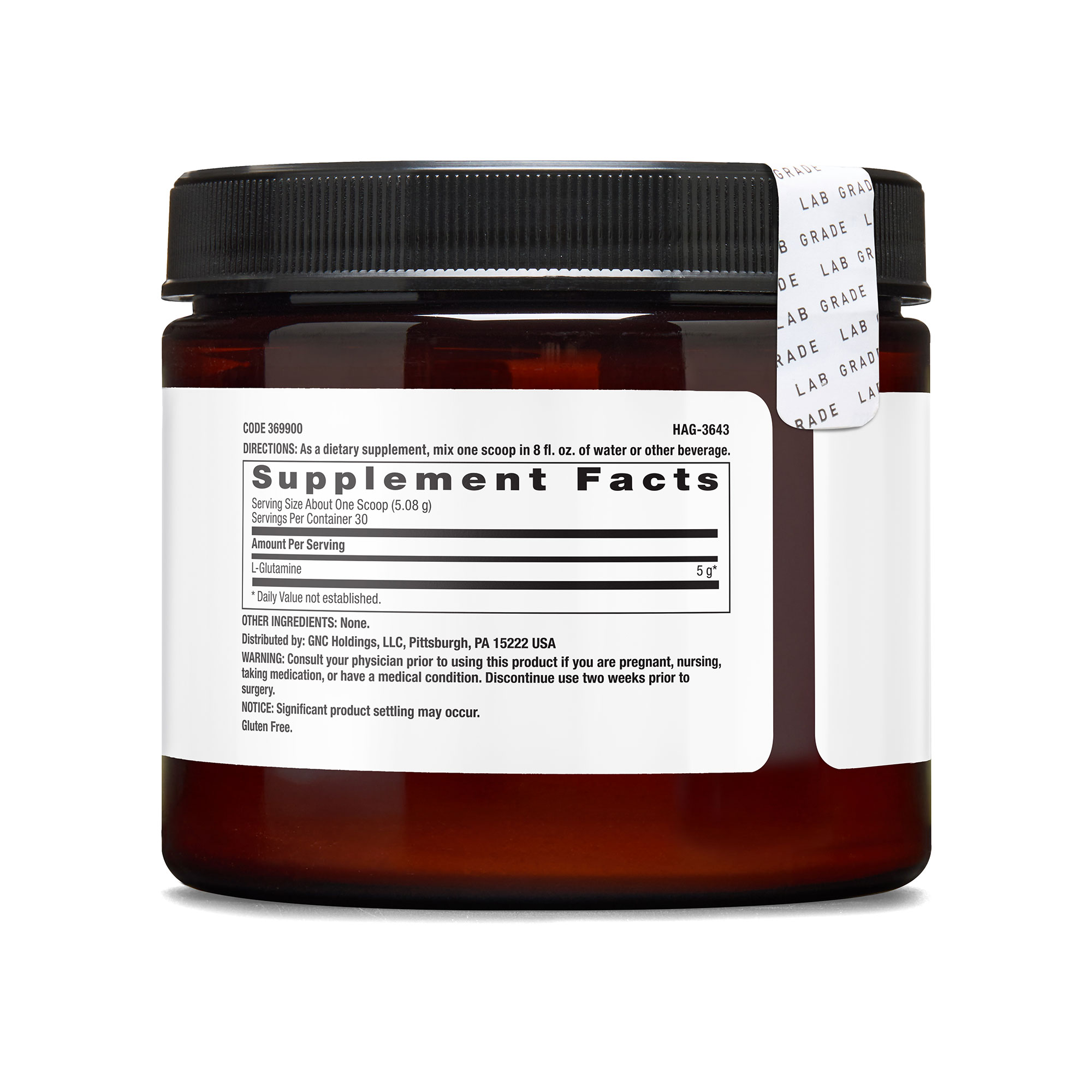 BEYOND RAW® Chemistry Labs™ L-Glutamine - Imagen 2