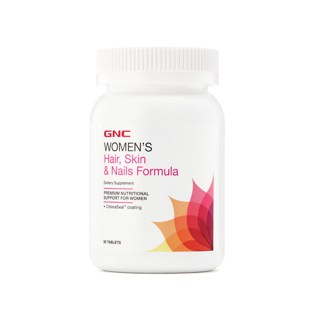 GNC WOMEN'S HAIR, SKIN & NAILS GUMMY, TROPICAL FRUIT, 150ct - GNC Guam