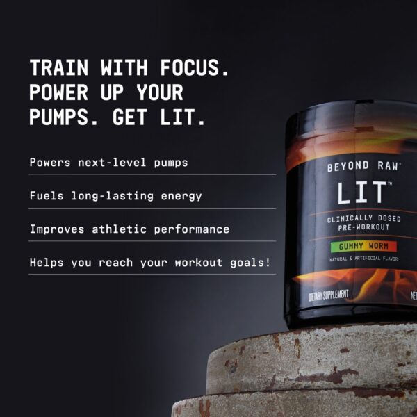 BEYOND RAW® LIT™ Pre-Workout - Imagen 3