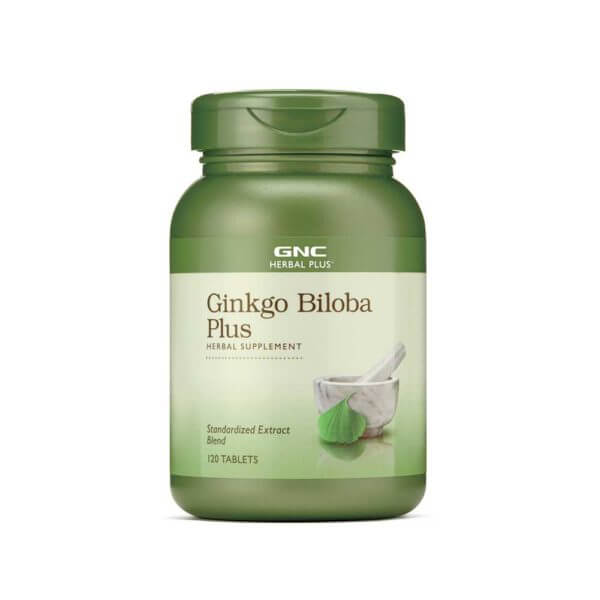 GNC Herbal Plus® Ginkgo Biloba Plus™ 120 TAB