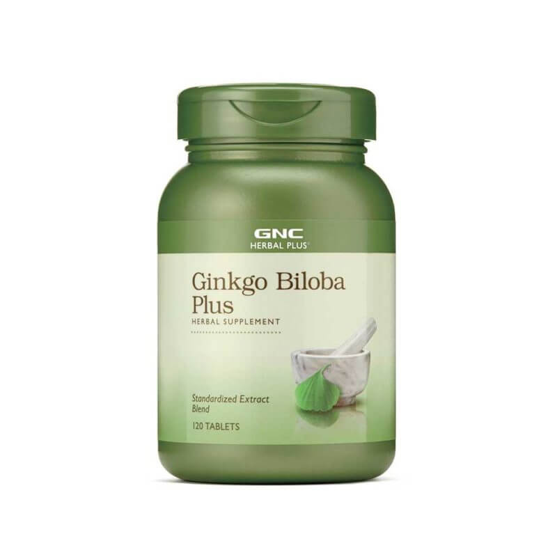 GNC Herbal Plus® Ginkgo Biloba Plus™ 120 TAB GNC El Salvador