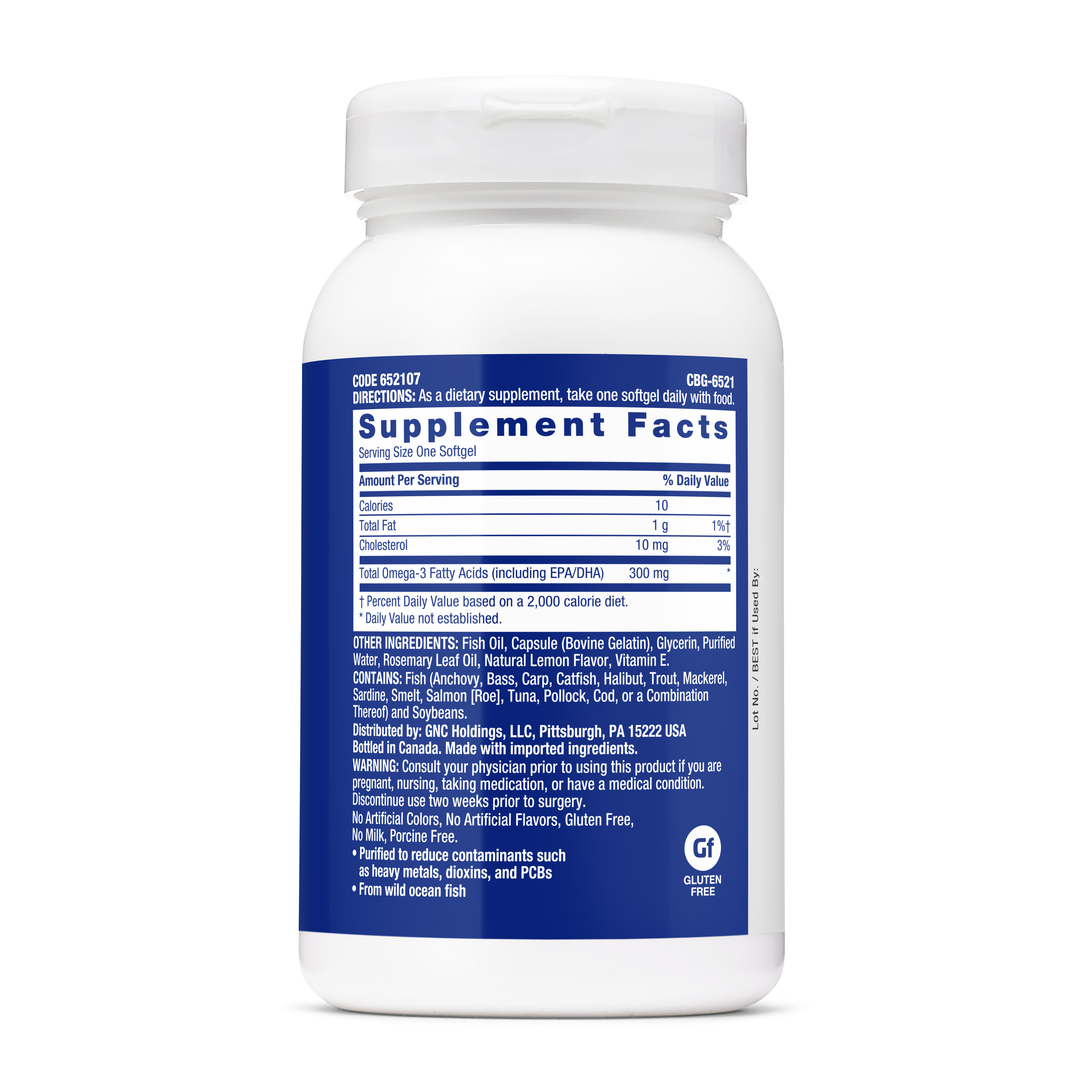 GNC FISH OIL - Imagen 2