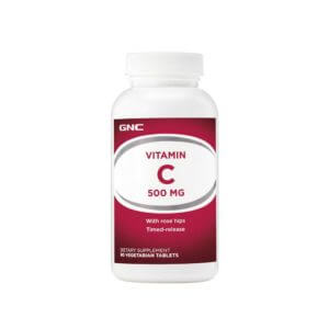 GNC VITAMIN C ROSE HIPS 500 mg | 90 TAB