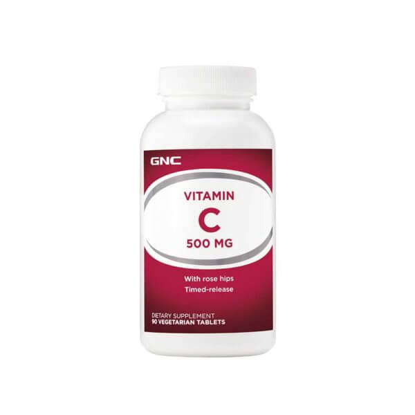 GNC VITAMIN C ROSE HIPS 500 mg | 90 TAB