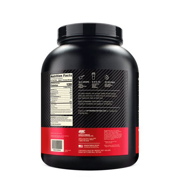 PROTEÍNA ON GOLD STANDARD 100% WHEY 5L - Imagen 2