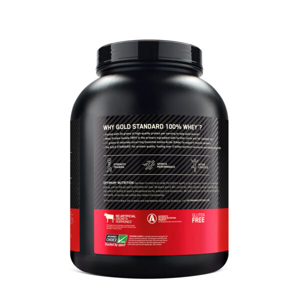 PROTEÍNA ON GOLD STANDARD 100% WHEY 5L - Imagen 3
