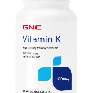 VITAMINA K 100 MCG 180 CAPS