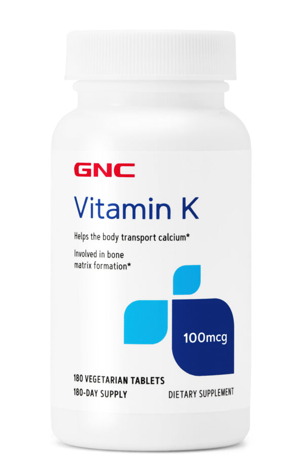 VITAMINA K 100 MCG 180 CAPS