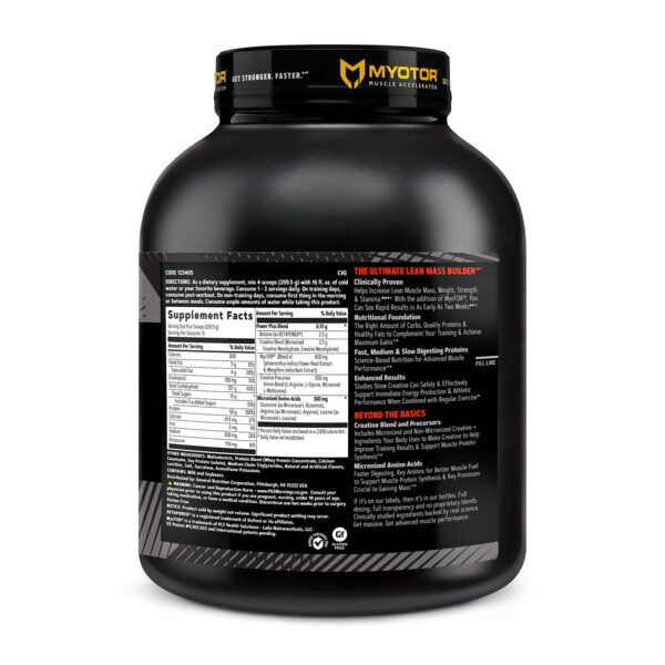 GNC AMP Mass XXX™ con MyoTor® - Imagen 2