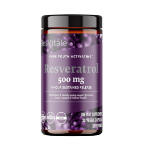 ResVitále® Resveratrol 500 mg 30 caps