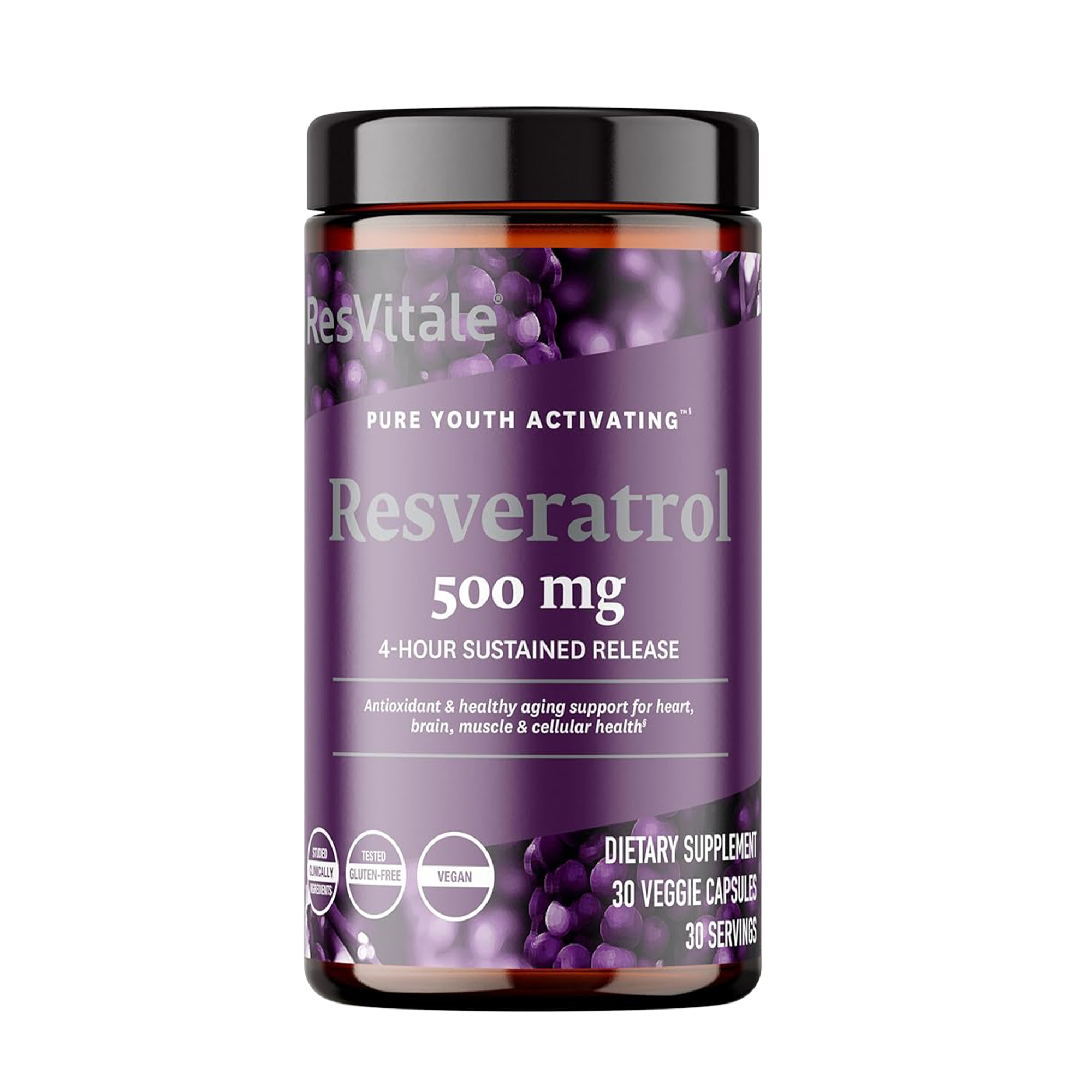 ResVitále® Resveratrol 500 mg 30 caps