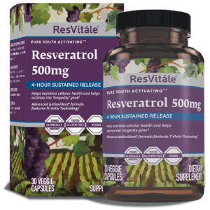 ResVitále® Resveratrol 500 mg 30 caps