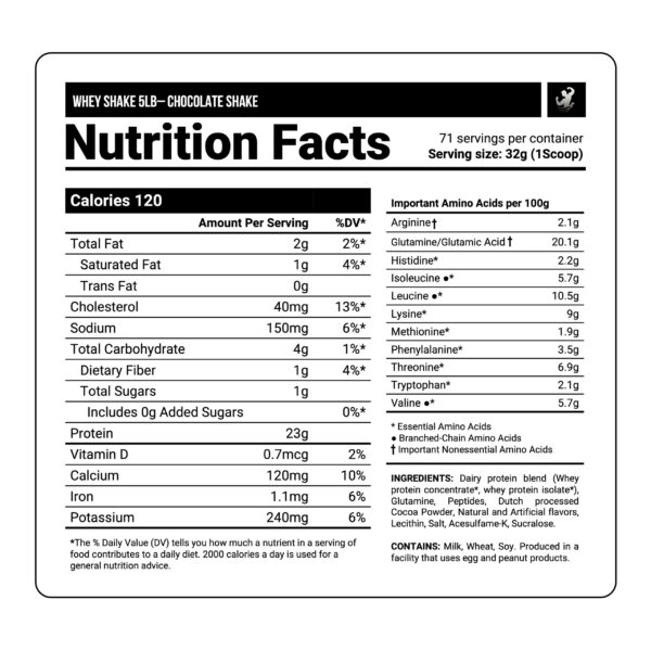 SYNTRAX: WHEY SHAKE 5Lb - Imagen 2