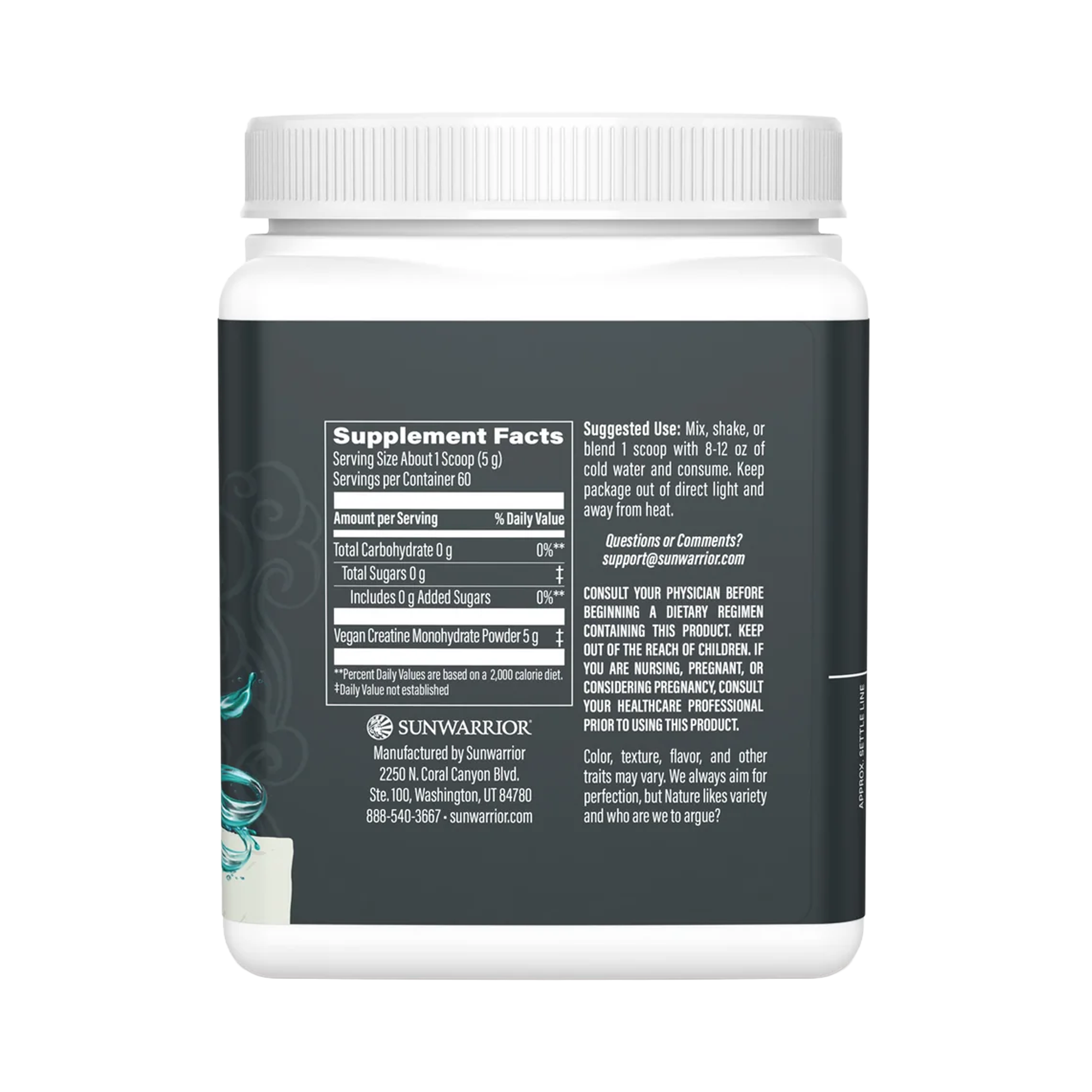 Creatina Sunwarrior Active 300g - Imagen 4