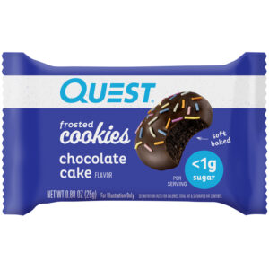 Quest galletas de proteína glaseadas