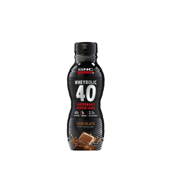 AMP Wheybolic RTD Chocolate | 14 ONZ | 4 UNIDADES | BOX - Imagen 3