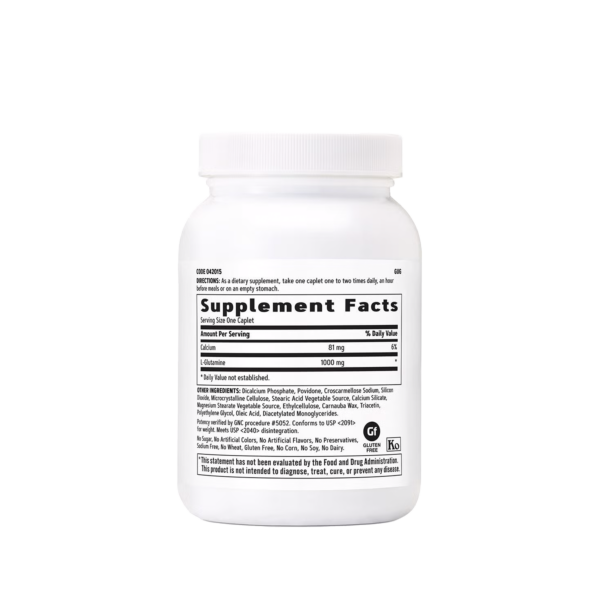 GNC L-Glutamine 1000mg | 100CAP - Imagen 2