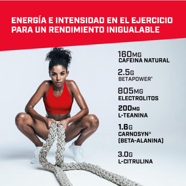 Pro Performance® Pre-Workout - Blue Raspberry - Imagen 3