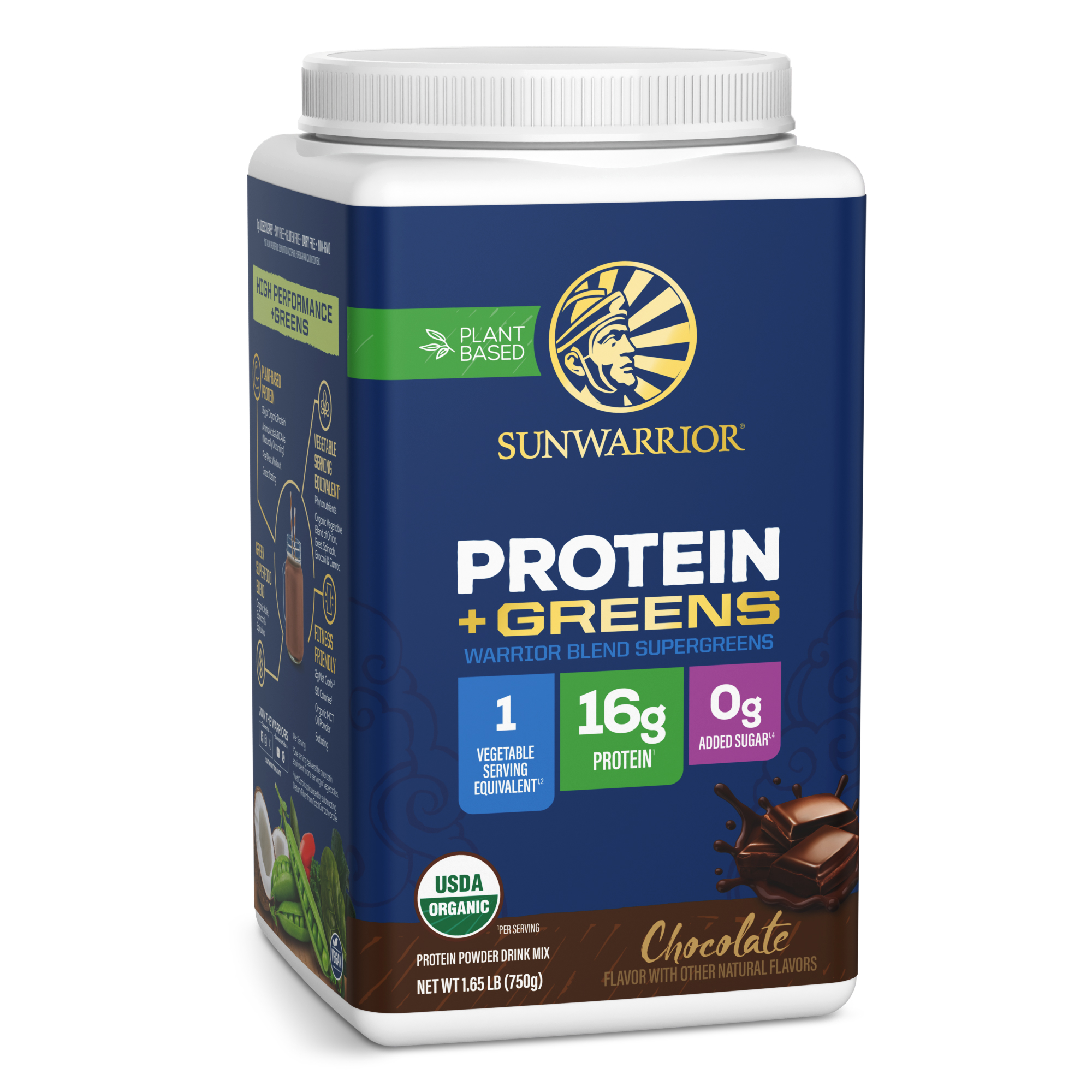 Sunwarrior Warrior Blend Protein + Greens | 750g