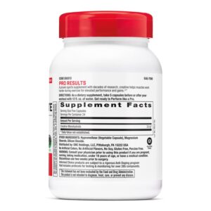 Alternative view of Creatina Monohidratada 3500mg | 120 Cap | 24 Serv