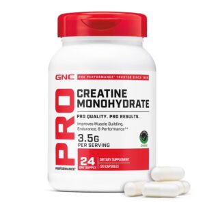 Creatina Monohidratada 3500mg | 120 Cap | 24 Serv