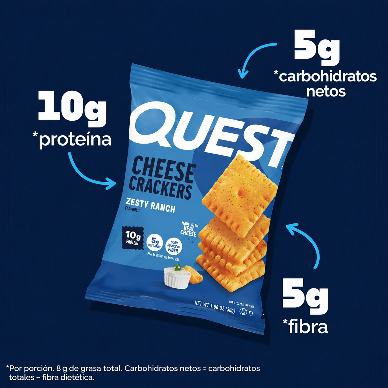 Quest Protein Crackers - Imagen 2