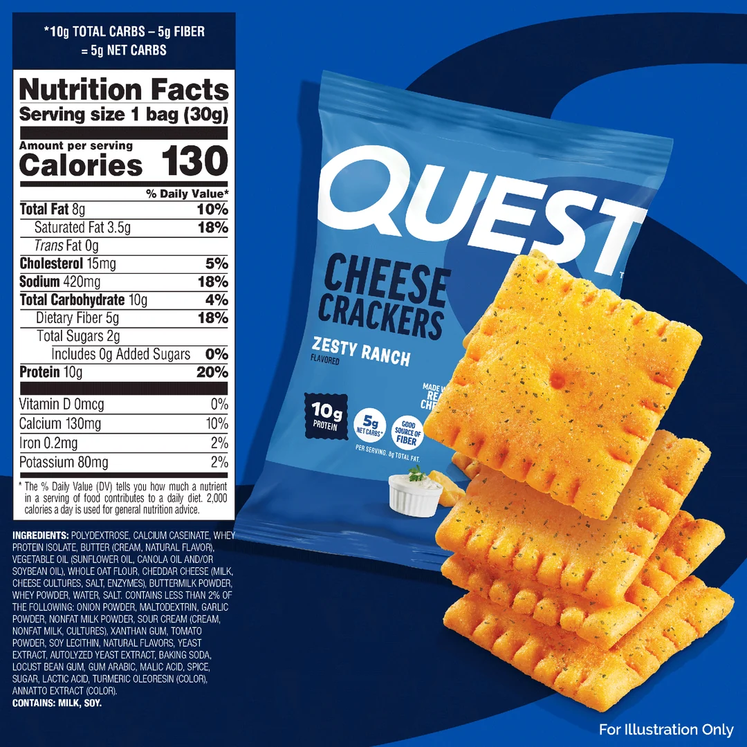 Quest Protein Crackers - Imagen 3